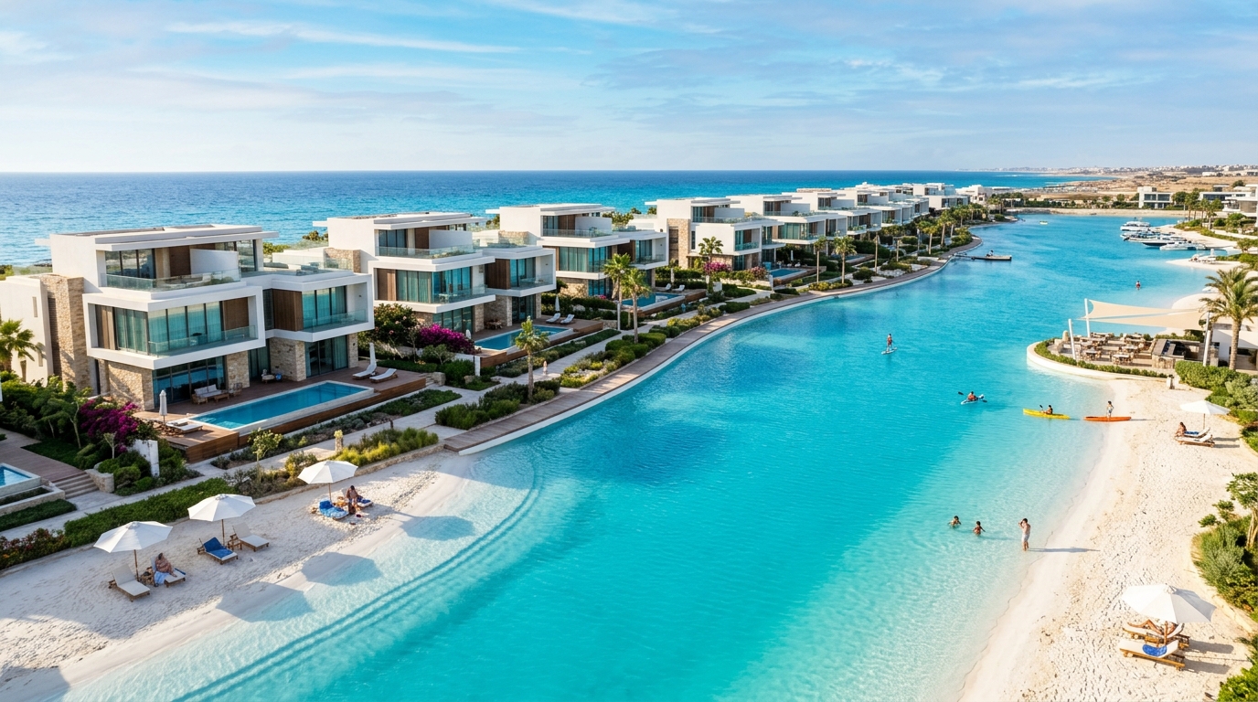 Silversands North Coast The Cove Lagoon Launch Sidi Heneish